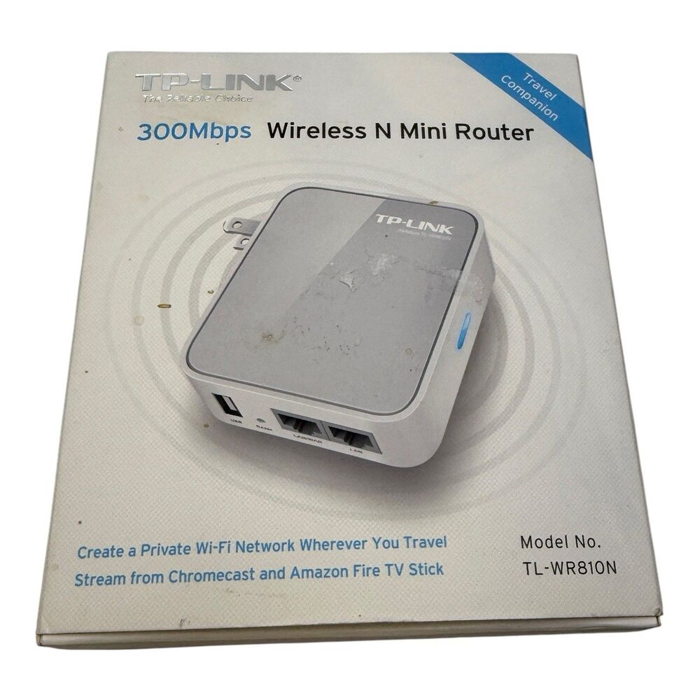TP-Link TL-WR810N Wi-Fi Pocket Router/AP/TV Adapter/Repeater